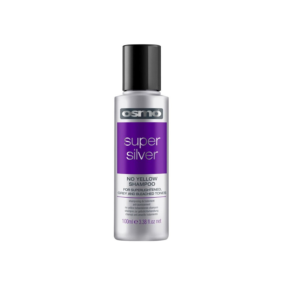 Osmo Silver/Yellow Super No Shampoo - 100Ml | Neutralizes Tones For Blonde & Highlighted Hair