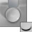 Ceramic white full cover bathroom basin sink waste 2