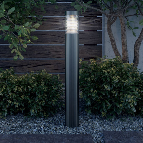 VidaXL vidaXL Outdoor Pollerleuchte Edelstahl 1