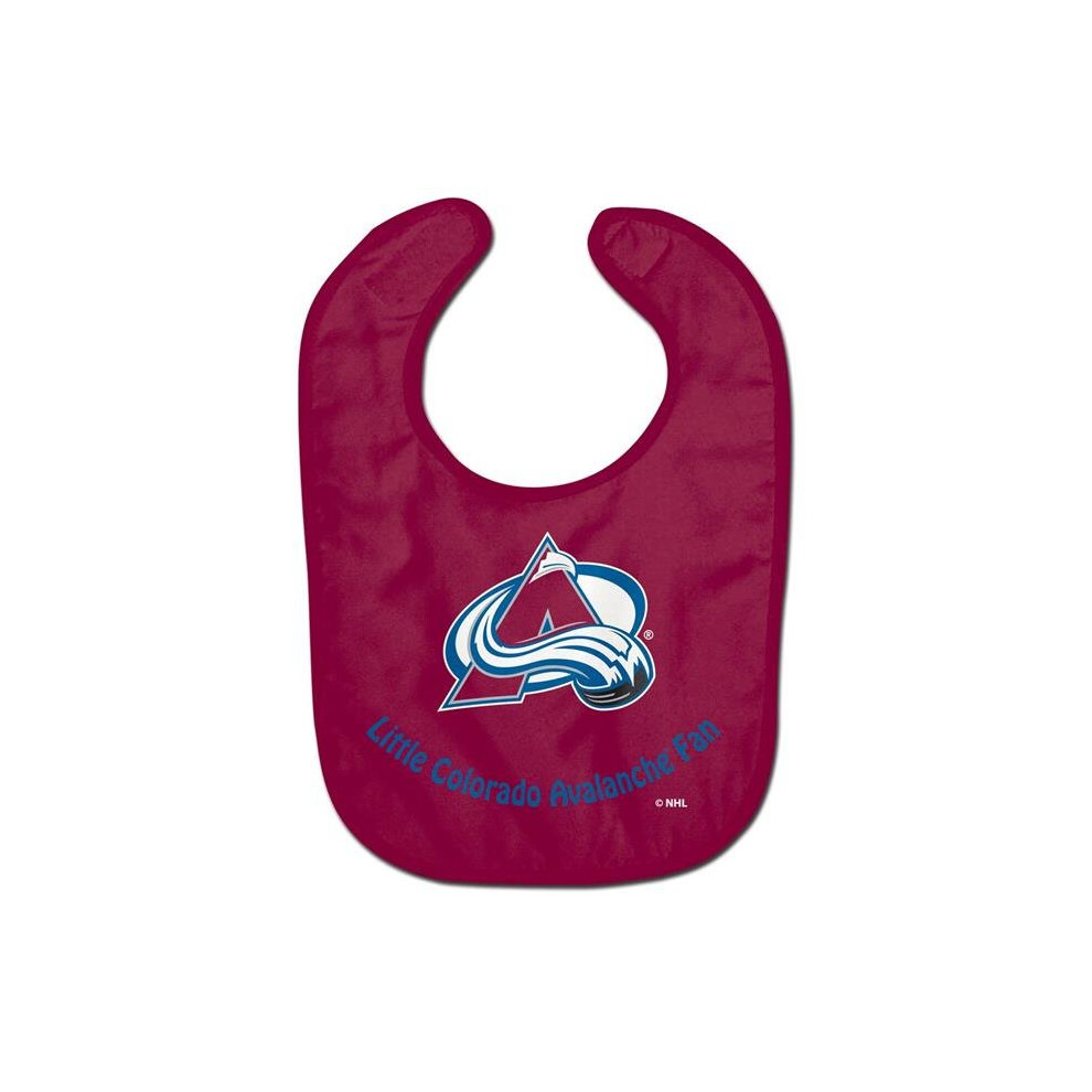Signed And Sealed Colorado Avalanche All Pro Style Baby Bib