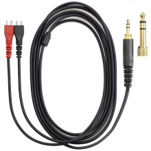 Replacement Audio Cable For Sennheiser HD25-SP HD224 HD420 HD520 HD530 Headphones - 1.2m