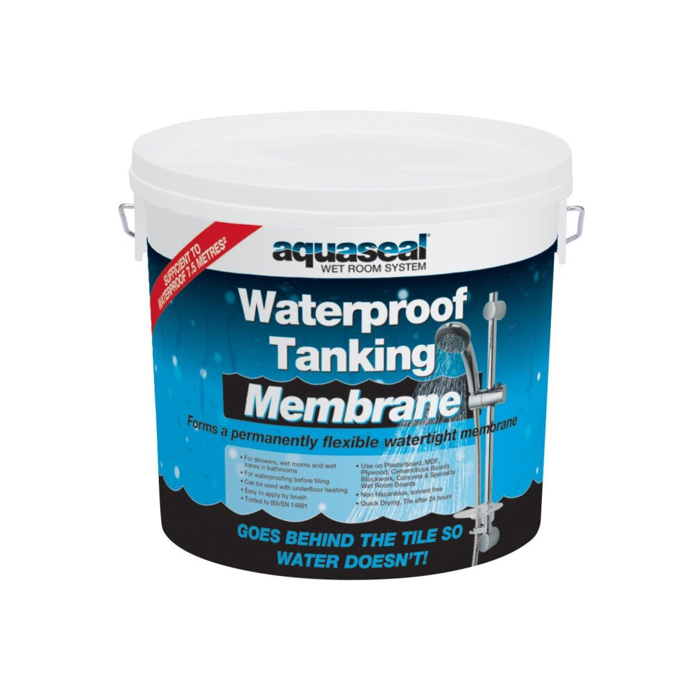 Everbuild Aquaseal Wet Room Tanking Membrane 5 Ltrs