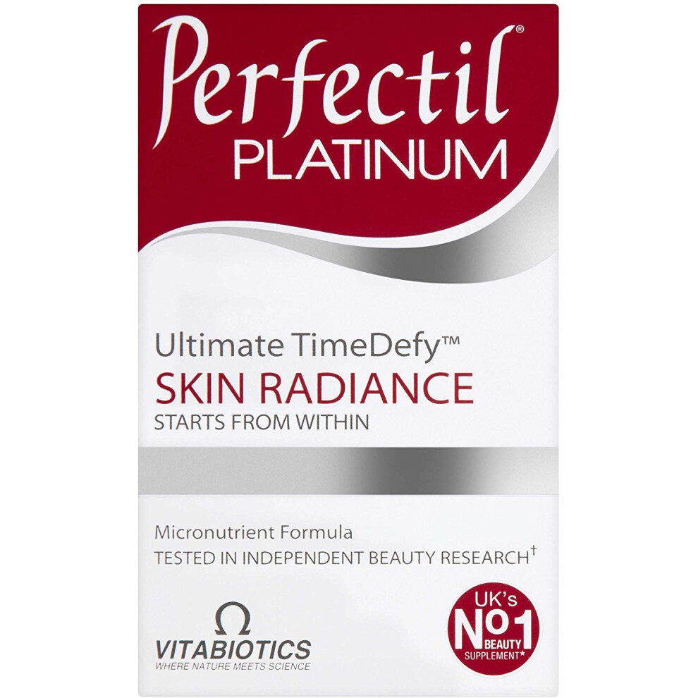 Vitabiotics Perfectil Platinum Ultimate TimeDefy Skin Radiance 30 Tabs