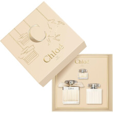 Chloe Eau De Parfum - Gift Set With 75ml EDP Spray, 100ml Body Lotion and 5ml Miniature