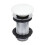 RAK Ceramics ceramic basin clicker waste unslotted click clack 1