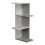 URBN Living (White and Grey, 3) 3 or 5 Tier Wooden Modern Display Corner Bookcase 1