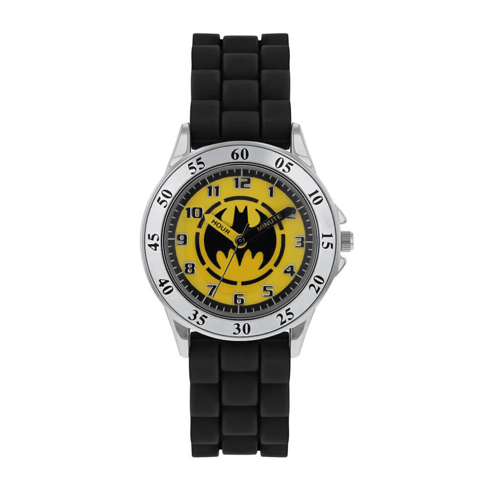 DC Comics Batman Logo Black Analogue Watch