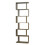 URBN Living (Oak, 6 Tier) Wooden S-Shaped Display Bookcase Storage Divider 1