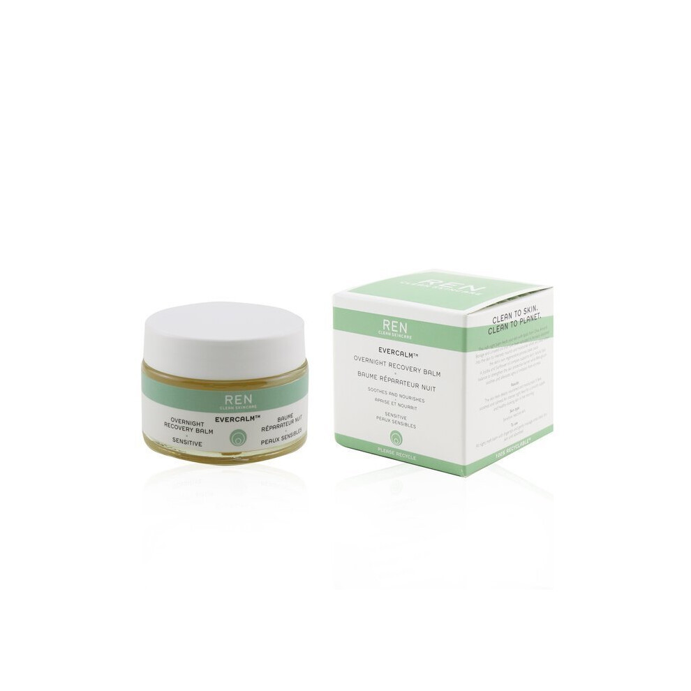 Ren Evercalm Overnight Recovery Balm (For Sensitive Skin) - 30Ml/1.02Oz
