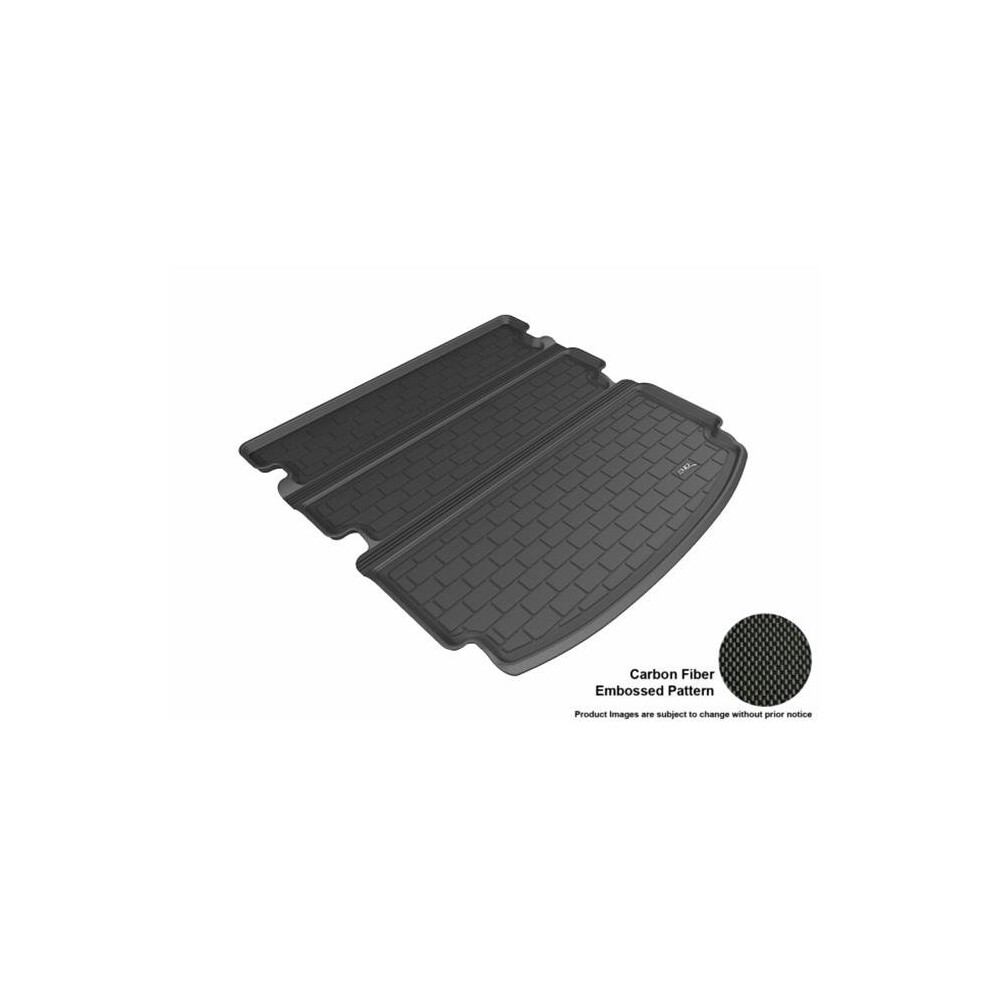 U Ace M1ac0061309 3D Maxpider Cargo Stowable Custom Fit Kagu Floor Mat For 2014-2016 Acura Mdx Models - Behind 2Nd Seats Black 842132087418