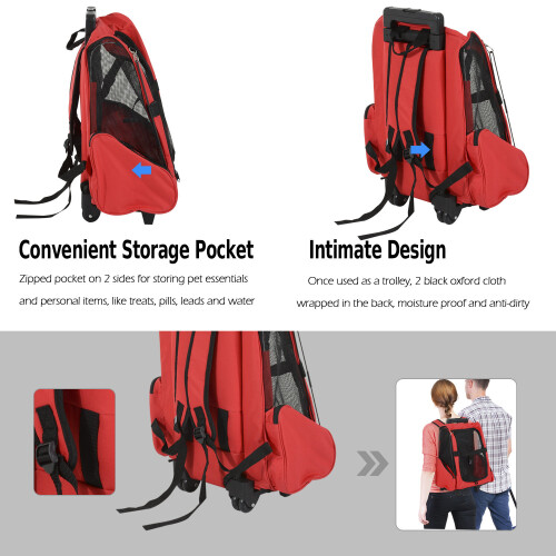 PawHut PawHut Pet Travel Backpack 2