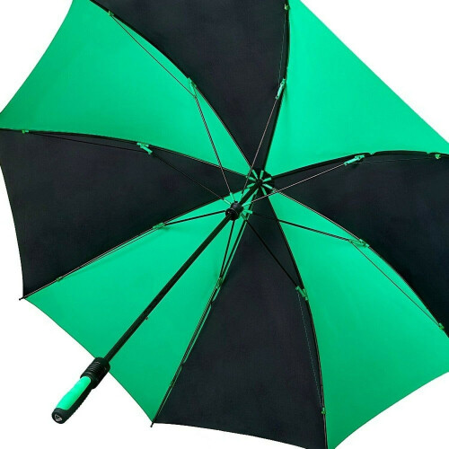 Fulton Fulton Cyclone Stick Umbrella, 100 cm, 1 L, Black/Green 1