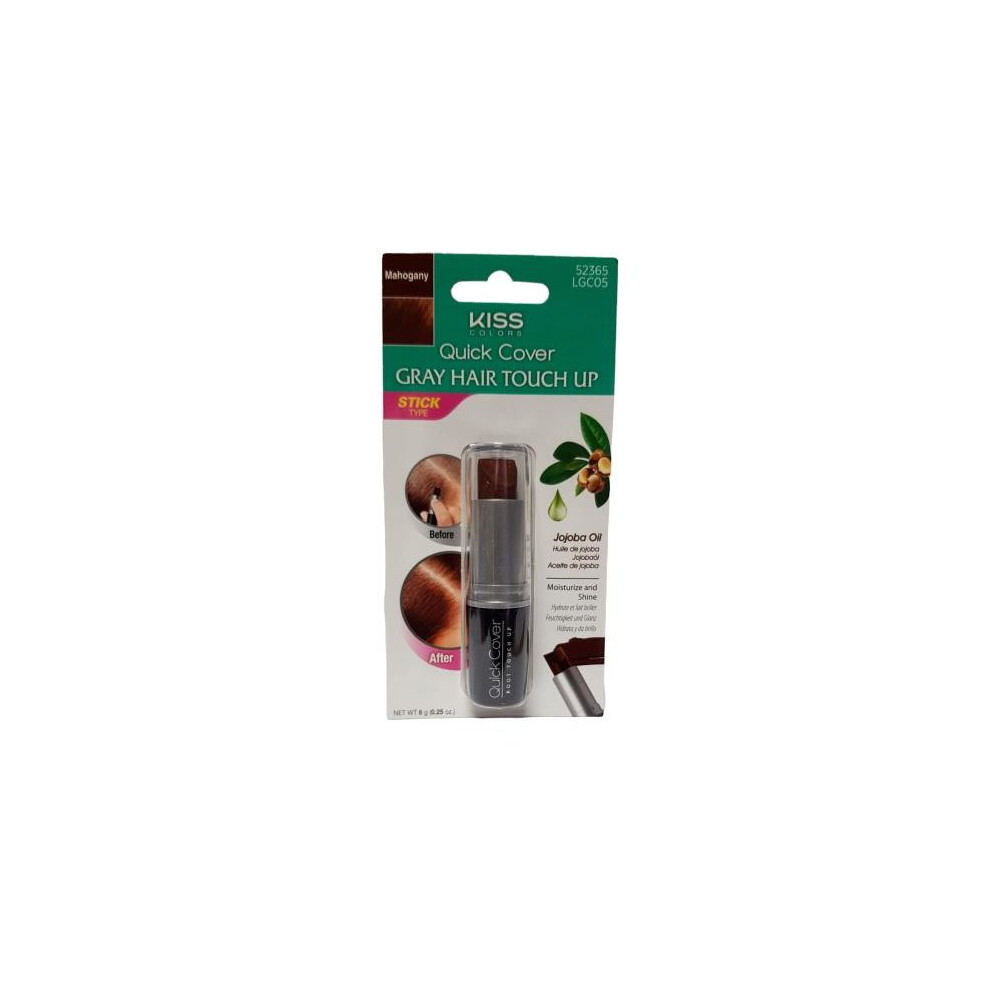 Kiss Quick Cover Touch Up Stick -Mahogany