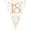 Holographic Rose Gold 18 Bunting 1