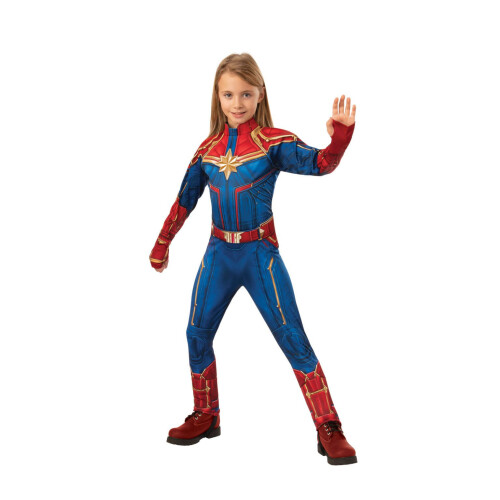 Marvel (Medium) Child Captain Marvel Hero Suit 1