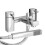 Cassellie Square Nero Bathroom Bath shower mixer tap chrome Brass 4