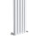 PlumbGalaxy Lulea 1800 x 340mm White Double Rectangular Panel Vertical Radiator 5