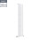 PlumbGalaxy Lulea 1800 x 340mm White Single Rectangular Panel Vertical Radiator 3