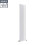 PlumbGalaxy Lulea 1800 x 340mm White Double Rectangular Panel Vertical Radiator 3