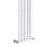 PlumbGalaxy Lulea 1800 x 340mm White Single Rectangular Panel Vertical Radiator 5