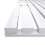 PlumbGalaxy Lulea 1800 x 550mm White Single Rectangular Panel Vertical Radiator 6