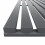 PlumbGalaxy Lulea 1800 x 550mm Anthracite Single Rectangular Panel Vertical Radiator 6