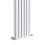 PlumbGalaxy Lulea 1800 x 410mm White Double Rectangular Panel Vertical Radiator 5