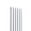 PlumbGalaxy Lulea 1800 x 410mm White Double Rectangular Panel Vertical Radiator 4