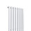 PlumbGalaxy Lulea 1800 x 550mm White Single Rectangular Panel Vertical Radiator 4