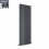 PlumbGalaxy Lulea 1800 x 620mm Anthracite Double Rectangular Panel Vertical Radiator 3