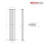 PlumbGalaxy Lulea 1800 x 340mm White Double Rectangular Panel Vertical Radiator 7