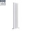 PlumbGalaxy Lulea 1800 x 410mm White Double Rectangular Panel Vertical Radiator 3