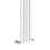 PlumbGalaxy Lulea 1800 x 270mm White Single Rectangular Panel Vertical Radiator 5