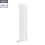 PlumbGalaxy Lulea 1800 x 480mm White Single Rectangular Panel Vertical Radiator 3