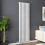 PlumbGalaxy Lulea 1800 x 550mm White Single Rectangular Panel Vertical Radiator 2