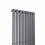 PlumbGalaxy Lulea 1800 x 550mm Anthracite Single Rectangular Panel Vertical Radiator 4