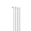PlumbGalaxy Lulea 1600 x 270mm White Single Rectangular Panel Vertical Radiator 5