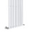 PlumbGalaxy Lulea 1800 x 550mm White Single Rectangular Panel Vertical Radiator 5