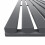 PlumbGalaxy Lulea 1800 x 480mm Anthracite Single Rectangular Panel Vertical Radiator 6