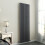 PlumbGalaxy Lulea 1800 x 550mm Anthracite Single Rectangular Panel Vertical Radiator 1