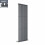 PlumbGalaxy Lulea 1800 x 550mm Anthracite Single Rectangular Panel Vertical Radiator 3