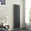 PlumbGalaxy Lulea 1800 x 550mm Anthracite Single Rectangular Panel Vertical Radiator 2