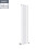 PlumbGalaxy Lulea 1600 x 340mm White Single Rectangular Panel Vertical Radiator 3
