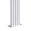 PlumbGalaxy Lulea 1600 x 340mm White Double Rectangular Panel Vertical Radiator 4