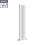 PlumbGalaxy Lulea 1600 x 340mm White Double Rectangular Panel Vertical Radiator 3