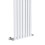 PlumbGalaxy Lulea 1600 x 480mm White Single Rectangular Panel Vertical Radiator 4