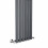 PlumbGalaxy Lulea 1600 x 410mm Anthracite Single Rectangular Panel Vertical Radiator 5