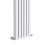 PlumbGalaxy Lulea 1600 x 410mm White Double Rectangular Panel Vertical Radiator 5