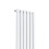 PlumbGalaxy Lulea 1600 x 410mm White Single Rectangular Panel Vertical Radiator 4