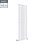 PlumbGalaxy Lulea 1600 x 480mm White Single Rectangular Panel Vertical Radiator 3